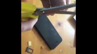 How To Cut Micro Sim Into Nano Sim iphone5/5c/5s