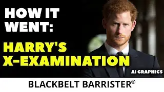 Prince Harry's Cross Examination EXPLAINED
