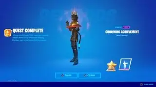 Fortnite Crowning  Achievement  Emote