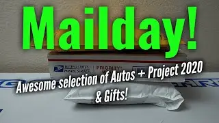 Mailday! 3 packages of awesome Auto's from Topps/Panini, Project 2020 and some gifts!