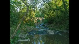 DJI Mavic 3 - Visiting hidden chapel and old bridge, Central Bohemia