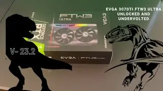 3070 TI LHR  UNLOCKED/ OVERCLOCKS FOR TREX MINER V 23.2