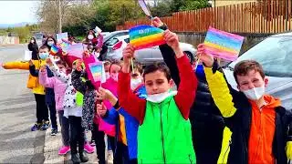 Flash Mob per la PACE alla Scuola Primaria Deledda - Aprilia (LT)