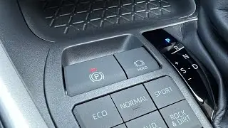 Electronic Parking Brake and Brake Hold on your 2025 Toyota Rav4