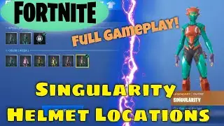 Fortnite Finding Singularity Helmets Finishing Season 9 Challenges Plus STW PVE Live Gameplay