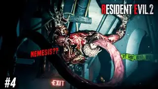 Nemesis Is Back?! 😱 | Resident Evil 2 Remake Gameplay Part 4 (Hindi Commentary)