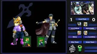 NE Melee Arcadian 2025 - Kalvar/Glory [L] (Blue) vs. Coolslice/saucymain (Green) - SSBM Doubles GF