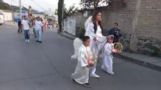 Fiestas en honor a Santo Ni&ntilde;o Milagroso de HuescalapaPeregrinaci&oacute;n Barrio 5 Santa Cecilia