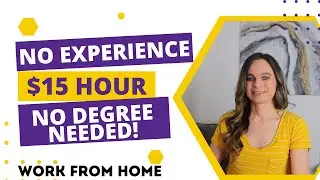 $15 Hour Entry Level NO EXPERIENCE Needed Work From Home Job Hiring Now In the USA With No Degree