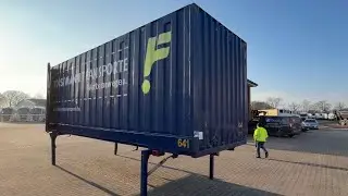 Nr.40144 Krone-BDF 7,82 Container, 2700mm Innenh&ouml;he, Portalt&uuml;r