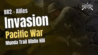 BR2 🇺🇸 Allies: Pacific War - Munda Trail Bibilo Hill (Invasion Offensive) - Enlisted Gameplay