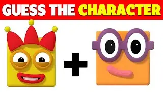Guess the NUMBERBLOCKS Animation Characters by EMOJI! 🔢🚀💫 | One, Two, Three