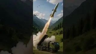 Brahmos Missile in Action #ai #animation #india #indianarmy #airforce #latestnews