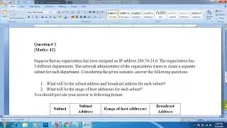 CS610 Assignment 3 with Solution File