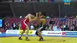 96kg EM08 TIVILOV Georgy UKR-GOGSHELIDZE Giorgi