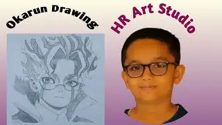Okarun Drawing l How to Draw Okarun from Dandadan | Cool Anime Boy Drawing | Pencil Sketch Timelapse