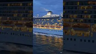 Allure of the seas 🚢 #cruiseship #travel #ytshorts #yt #fyp  #northsea #ocean #ship #storm #bigwaves
