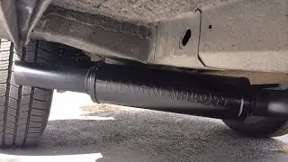 Jeep Grand Cherokee Magnaflow side pipe exhaust 4.0L