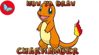How To Draw Pokemon - Charmander | Drawing Animals