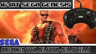 [16-bit Sega Genesis] Duke Nukem Total Meltdown - Mellow Cello (YM2612)