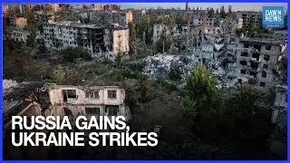 Russia Captures More Settlements in Donetsk, Ukraine Retaliates with Strikes | Dawn News English