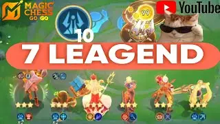 ALL 7 LEGENDARY HEROES 3 STAR  + 99 STACK COMPLETE  | TUTORIAL HARPER 1META NOW !!MLBB - MAGIC CHESS