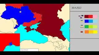 Russia vs Ukraine War Update Map | Day 65 (30-April)
