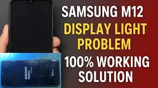 Samsung M12 Display Light Problem | 100% Tested Solution