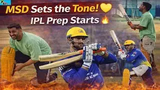 Mahendra Singh Dhoni Back in Action! Nets Return Sparks IPL 2026 Buzz। Watch Viral Video