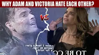 The Young And The Restless Adam and Victoria continue to hate each other, why don't they reconcile?