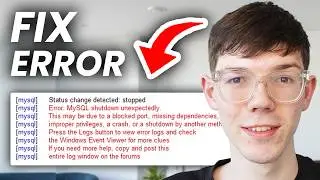 Fix 'Error MySQL Shutdown Unexpectedly' In Xampp - Tutorial
