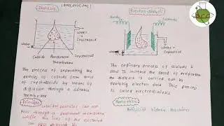 Surface Chemistry 11 | Dialysis and Electrodialysis | Purification Of Colloids | Class-12th
