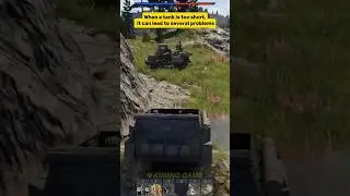 When a tank is too short, it can lead to several problems #warthunder