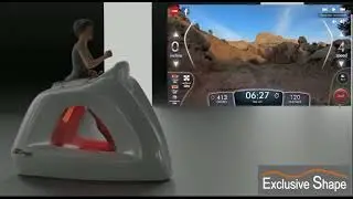 Vacu Treadmill with 7 functions for your health