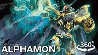 Полный обзор на 360&deg; &mdash; детали говорят сами за себя. FIGURE-RISE STANDARD AMPLIFIED Alphamon Digimon