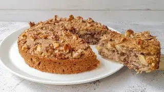 1 чашка овсянки и 2 яблока🍏 Такого вкусного торта вы еще не ели! БЕЗ сахара, БЕЗ муки!
