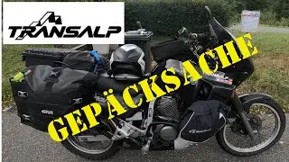 So bin ich unterwegs - Mein Gepäck auf der Honda Transalp PD06