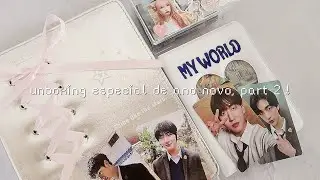 ⋆.𐙚 ̊unboxing especial de ano novo, part 2 ! | kpop haul