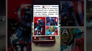 In marvel comics man and wolves arc, Steve rogers captain America transformed into a werewolf