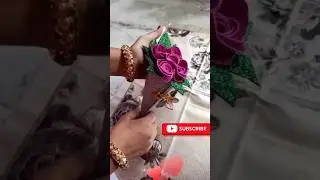 Craft making for easy handmade at home Bouquet 💐 #craft #bouquet #diy #telugu #viral #craftideas