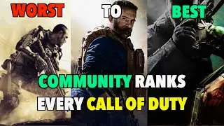 Сообщество оценивает ВСЕ Call of Duty от ХУДШЕГО до ЛУЧШЕГО