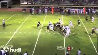 2015 TE/DE Hunter Thedford - 2014 Season (First 3 Games)