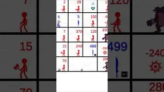 Stick Battle || Mighty Tower War || Android Gameplay || Wingman #shorts