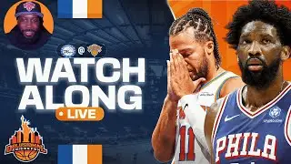 NBA Rivals Week New York Knicks VS Philadelphia 76ERS Live Play by Play | DKFN