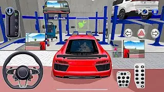 New Red audi for repair - 3d Driving Class android game || Car Game #gameplay #cargames 