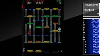 Arcade Archives BURGER TIME [PAL VERSION] (PS4 UK) One Coin Gameplay Sample