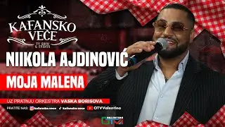 NIKOLA AJDINOVIC - MOJA MALENA | UZIVO | 2025 (ORK. VASKA BORISOVA) | KAFANSKO VECE