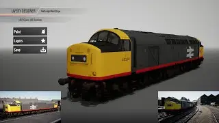 Train Sim World 2 - Livery Designer Timelapse - BR Railfreight Class 40