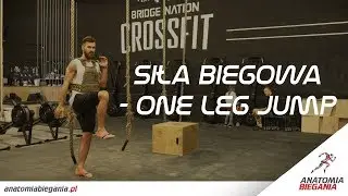 💀🏃 Siła biegowa - one leg jump - trening dla biegaczy | Anatomia Biegania #49