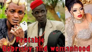 See how Portable go see Bobrisky about Womanhood wahala bad o